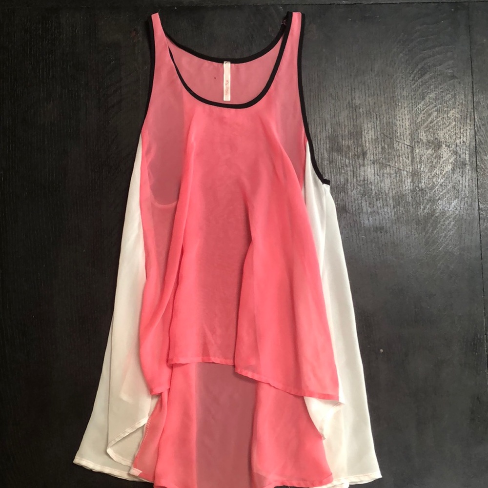 Color block tank